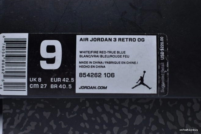 Blue Retro Air 3 Air Look 854262-106 First True Jordan Nike 1002